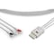 Ilb Gold Ecg Sensor, Replacement For Datascope, T1 Ecg Leadwires T1 ECG LEADWIRES - alternate 1